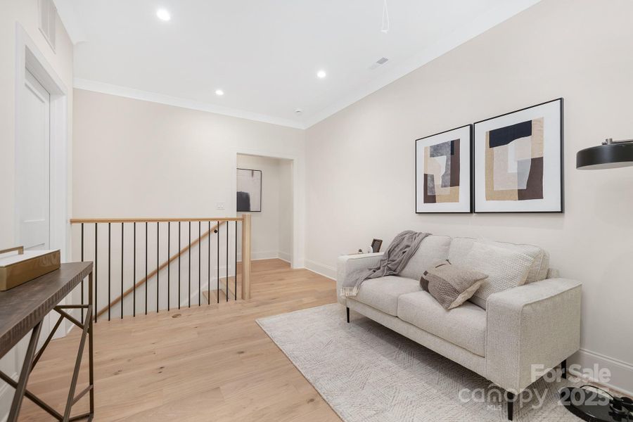 Furnished interior view inside a new home in , Charlotte (Image 6).
