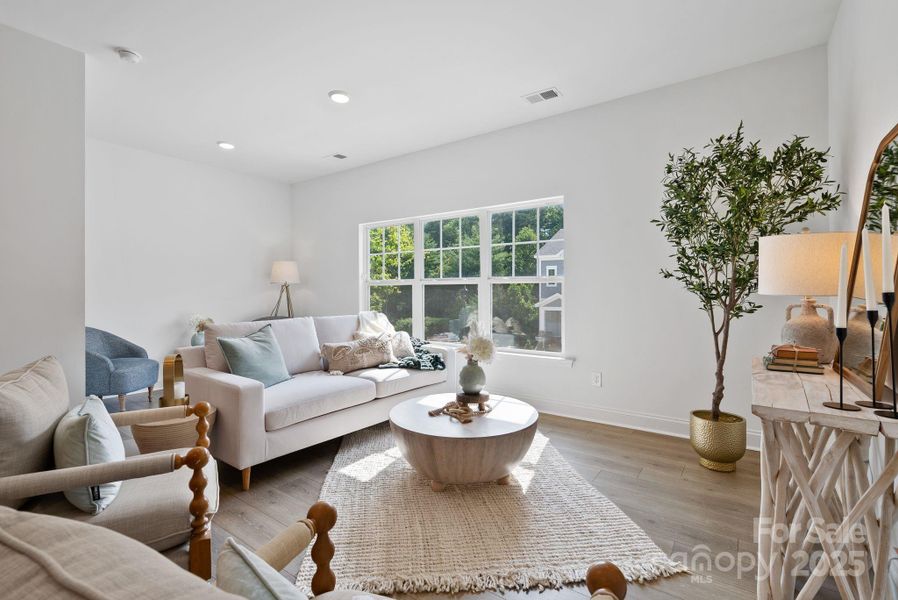 Furnished interior view inside a new home in , Asheville (Image 7).