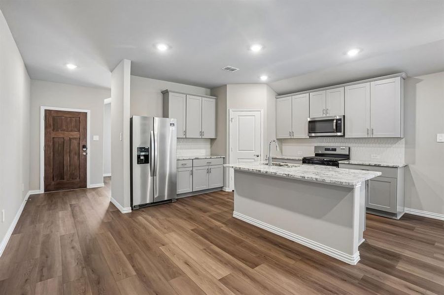 Furnished interior view inside a new home in Stella Hills, Denton (Image 14).