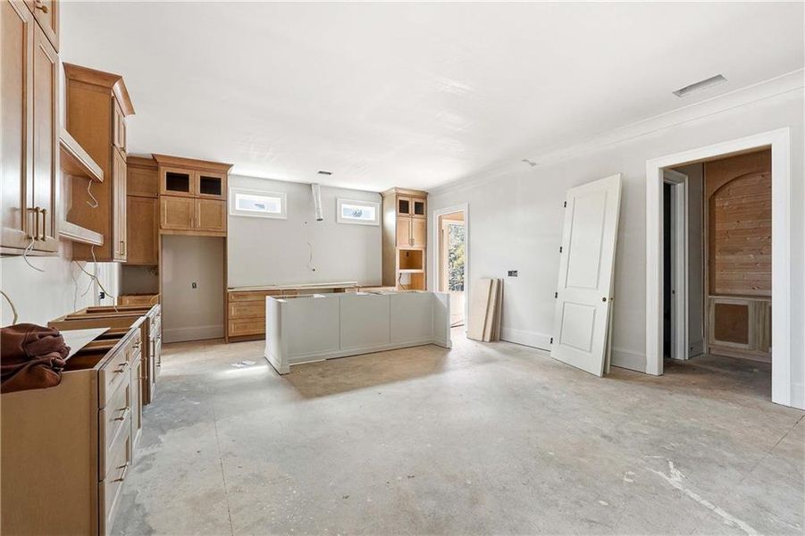 In-progress construction of a new home in , Marietta, GA (Image 24).