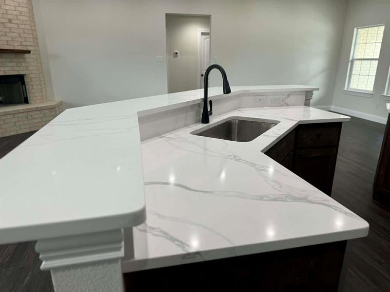 Close-up of interior finishes inside a home in , Ector (Image 10).