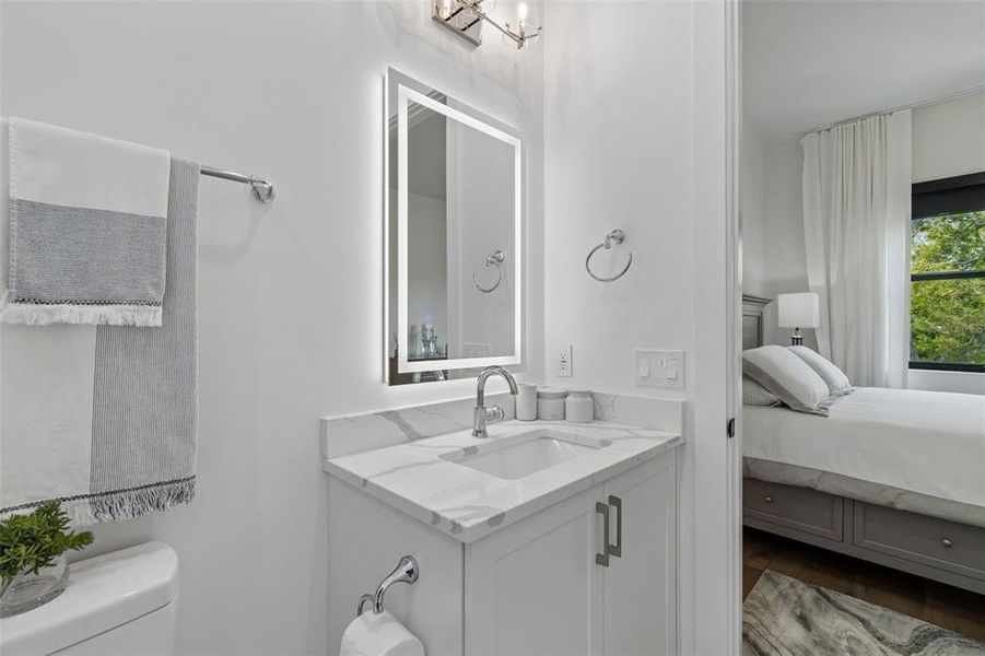 Furnished interior view inside a new home in , Tampa (Image 32). Furnished interior view inside a new home in , Tampa (Image 32).