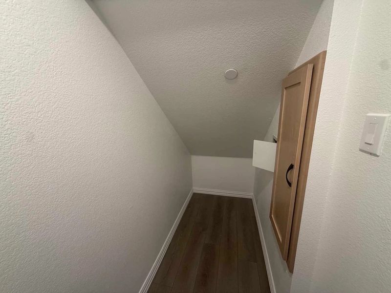 Storage Beneath Stairs Construction Progress