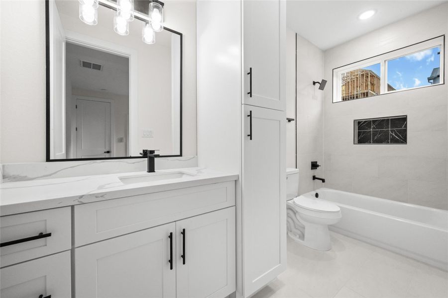 Ensuite of 1st level bedroom