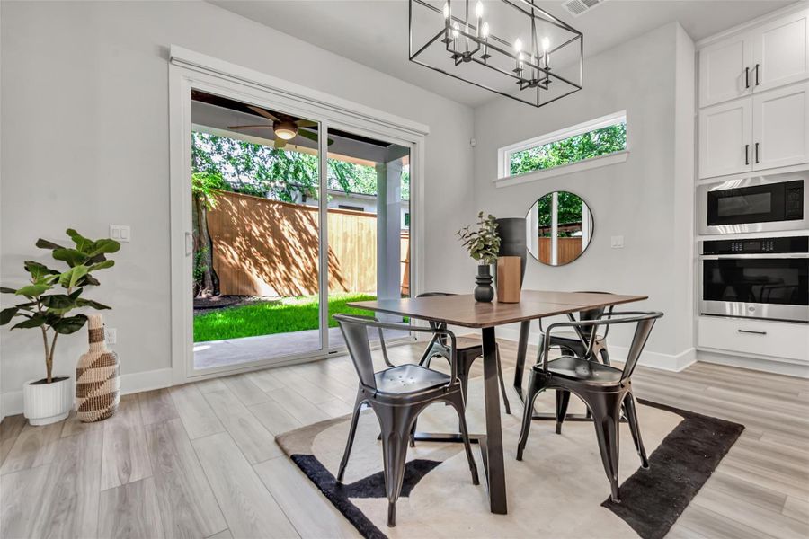 Furnished interior view inside a new home in , Austin (Image 19).