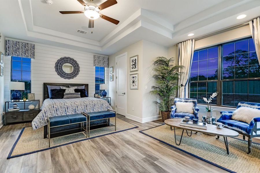 Representative furnished interior of a home built from the Casita by Giddens Homes in Whispering Wind, Bertram (Image 14).