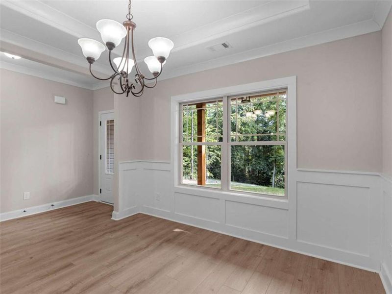 Spacious, unfurnished interior of a new home in , Monticello (Image 28).