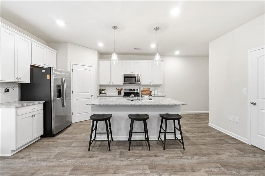 Furnished interior view inside a new home in Concord Oaks, Powder Springs (Image 23).