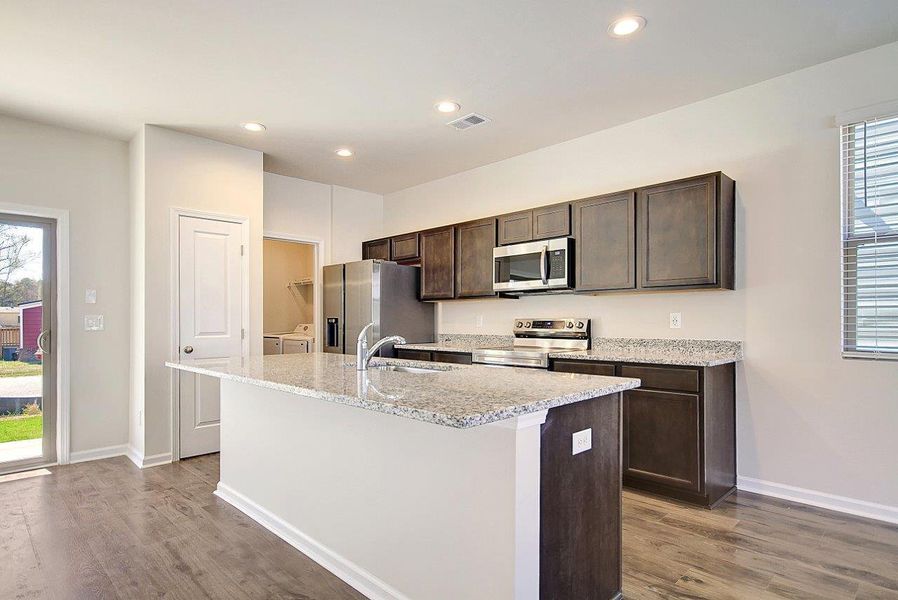 Furnished interior view inside a new home in , Orangeburg (Image 5).