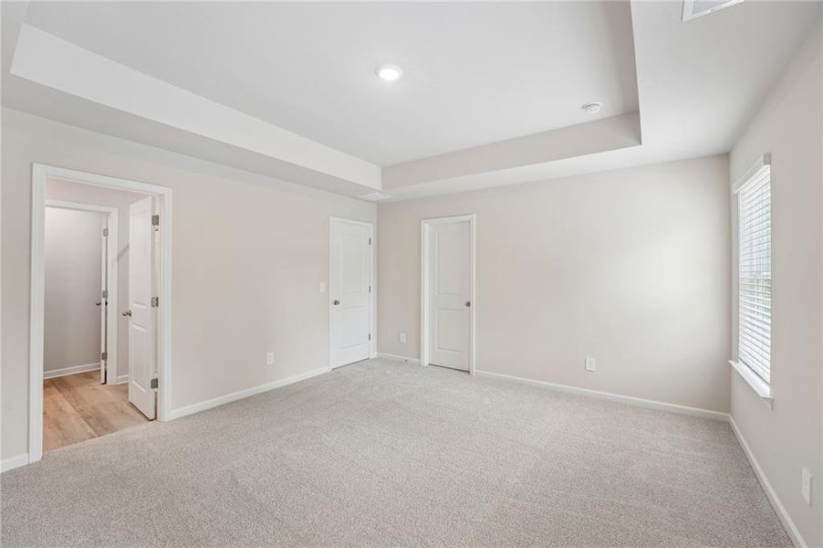 Spacious, unfurnished interior of a new home in Artisan Walk, Fairburn (Image 30). Spacious, unfurnished interior of a new home in Artisan Walk, Fairburn (Image 30).
