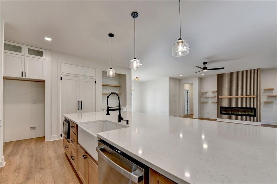 Furnished interior view inside a new home in , Sugar Hill (Image 9).