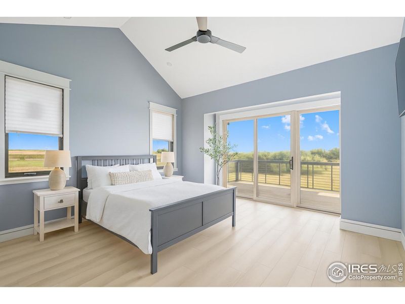 Furnished interior view inside a new home in , Fort Collins (Image 9). Furnished interior view inside a new home in , Fort Collins (Image 9).