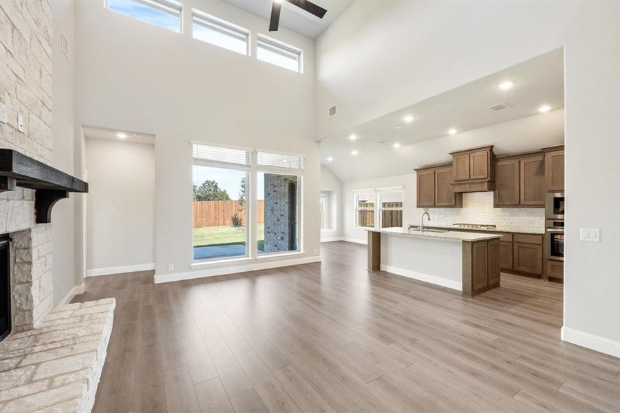 Spacious, unfurnished interior of a new home in Ridge Ranch Classic 50, Mesquite (Image 22). Spacious, unfurnished interior of a new home in Ridge Ranch Classic 50, Mesquite (Image 22).