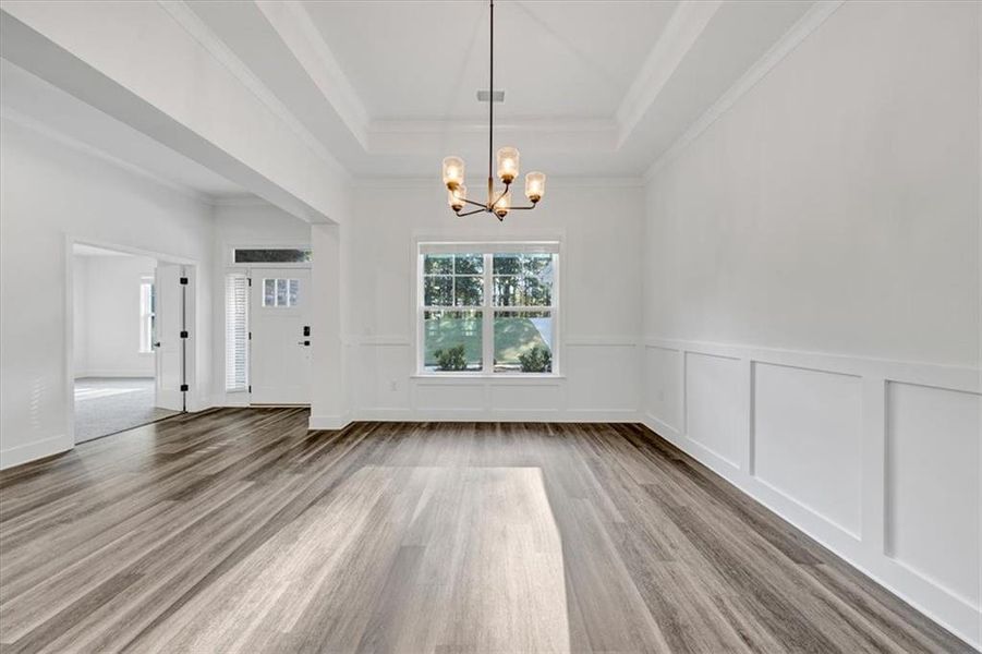 Spacious, unfurnished interior of a new home in Tuscany Hills, Douglasville (Image 42).