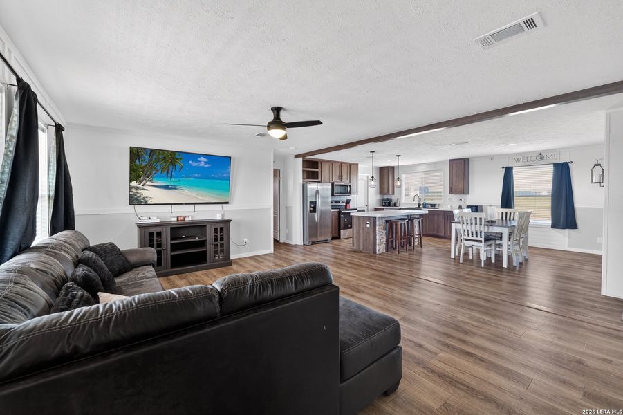 Furnished interior view inside a new home in , Jourdanton (Image 3).
