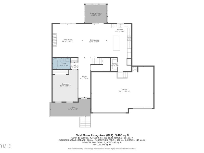 1st Floor - 226 Castle Pond Way