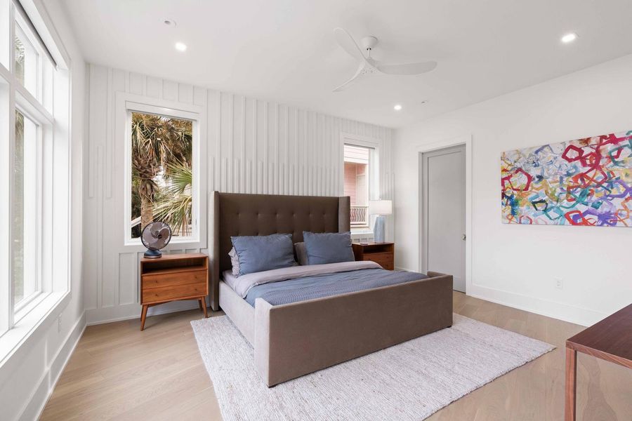 Furnished interior view inside a new home in , Isle Of Palms (Image 14).