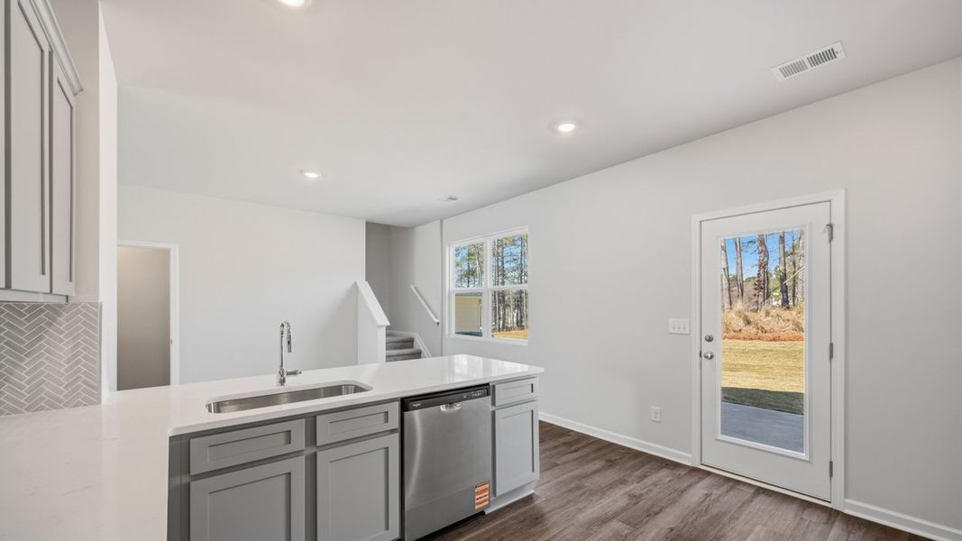 Furnished interior view inside a new home in Willowbrook, Winder (Image 8).