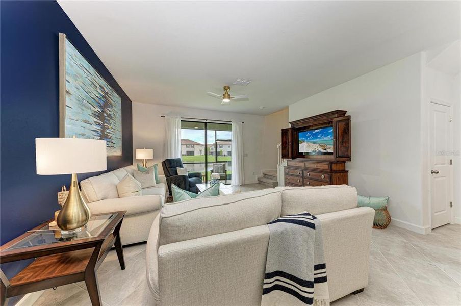 Furnished interior view inside a new home in , Lakewood Ranch (Image 27).