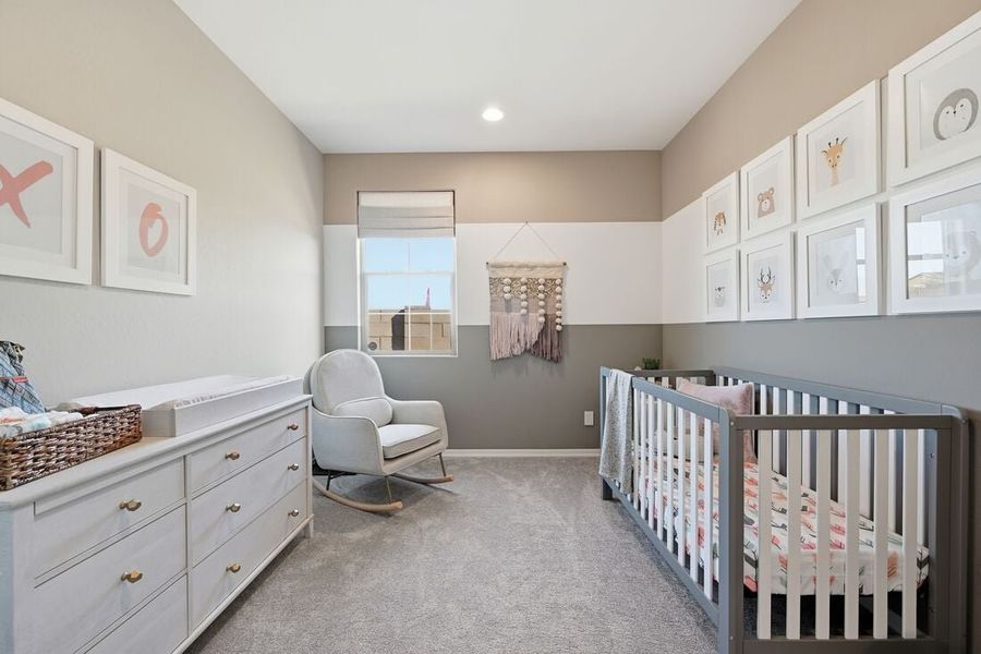 Furnished interior view inside a new home in La Mira, Mesa (Image 21).