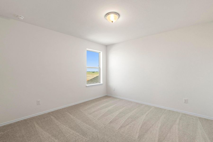 Spacious, unfurnished interior of a new home in Salerno - Heritage Collection, Round Rock (Image 16). Spacious, unfurnished interior of a new home in Salerno - Heritage Collection, Round Rock (Image 16).