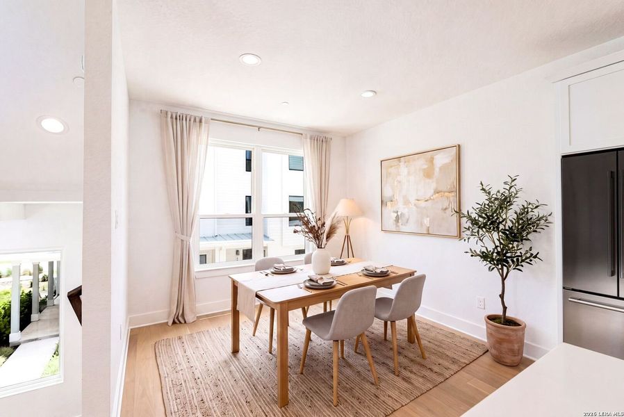 Furnished interior view inside a new home in Victoria Commons, San Antonio (Image 13).