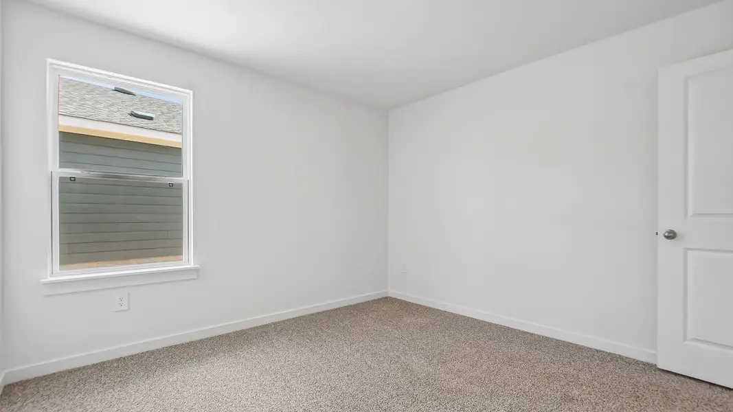 Spacious, unfurnished interior of a new home in Trails at Wildhorse, Austin (Image 26).