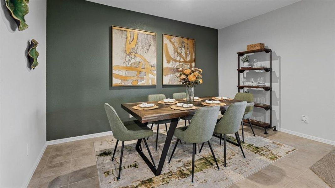 Furnished interior view inside a new home in Rosewood at Beltmill, Fort Worth (Image 32). Furnished interior view inside a new home in Rosewood at Beltmill, Fort Worth (Image 32).