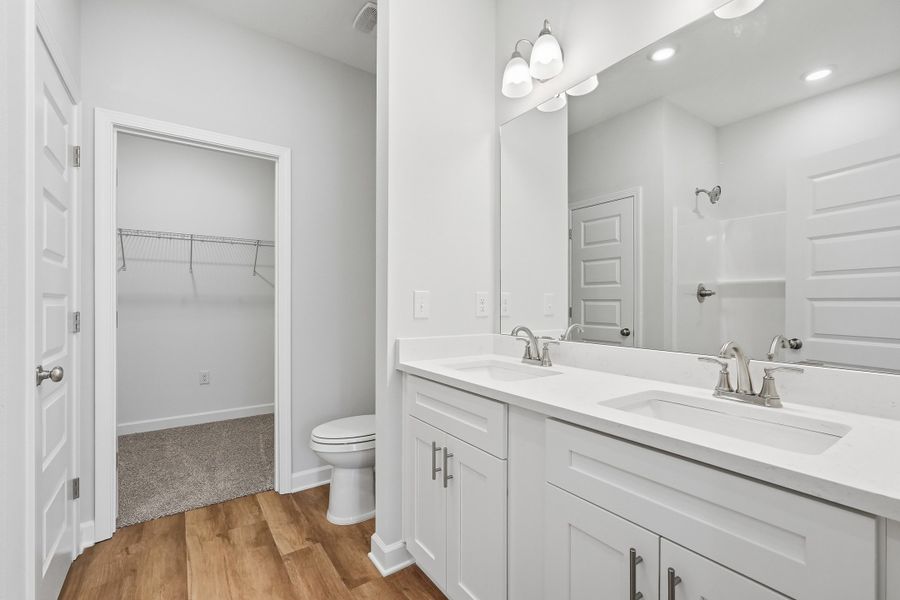 Furnished interior view inside a new home in Southern Charm, Crestview (Image 12).