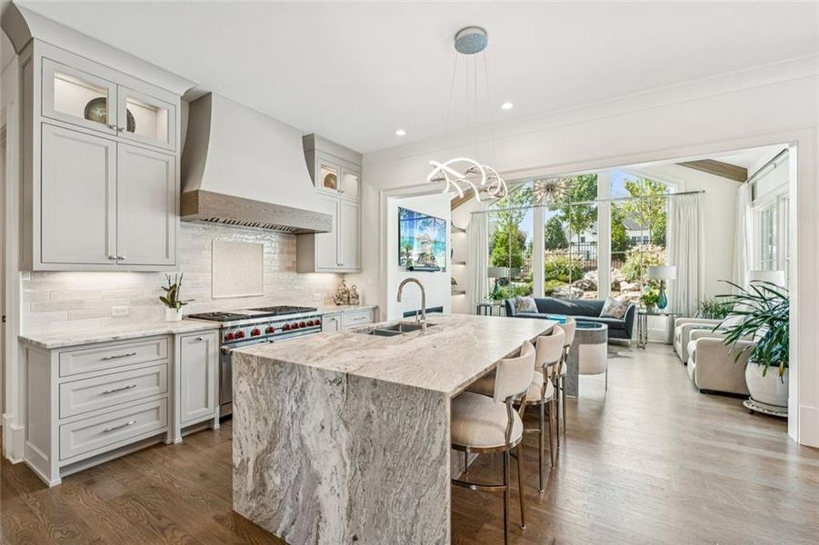 Furnished interior view inside a new home in , Alpharetta (Image 6).