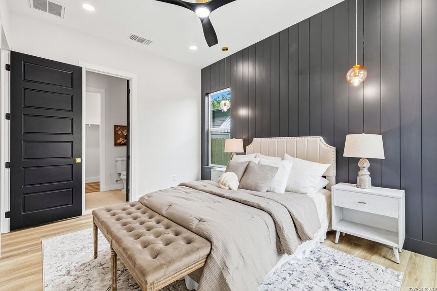 Furnished interior view inside a new home in , San Antonio (Image 8).