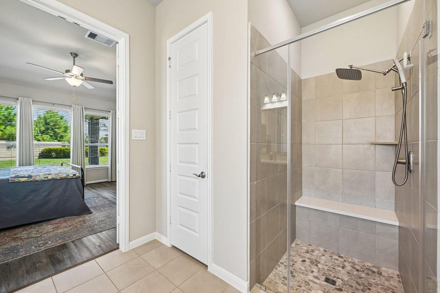 Furnished interior view inside a new home in , Cypress (Image 12).