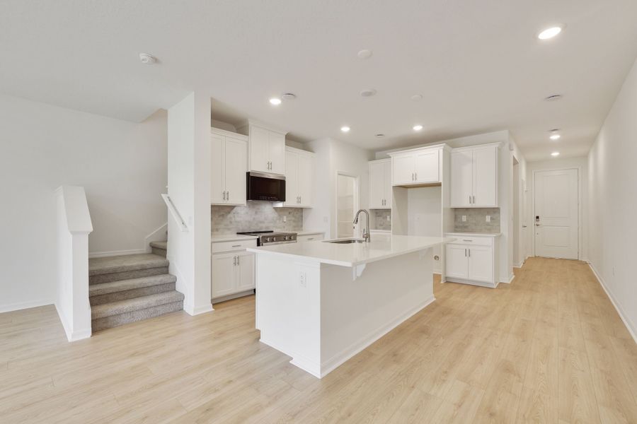 Furnished interior view inside a new home in Towns at Riverwalk, Sanford (Image 5).