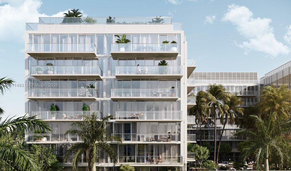 Condo located in Bay Harbor Islands, FL showcasing its design and architecture (Image 29).