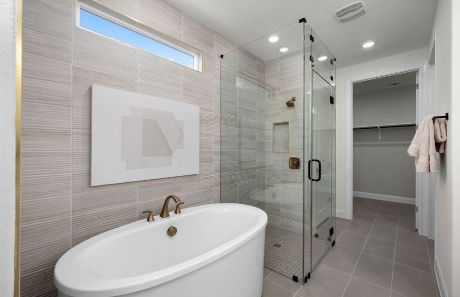 Representative furnished interior of a home built from the Mystique by Del Webb in Del Webb New Braunfels at Veramendi, New Braunfels (Image 4).