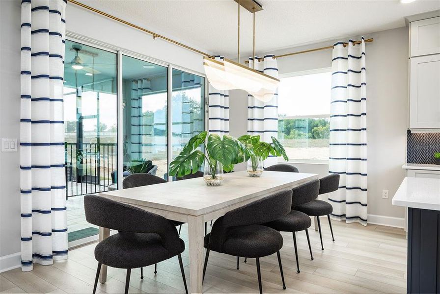 Furnished interior view inside a new home in Emerson Pointe, Apopka (Image 22). Furnished interior view inside a new home in Emerson Pointe, Apopka (Image 22).