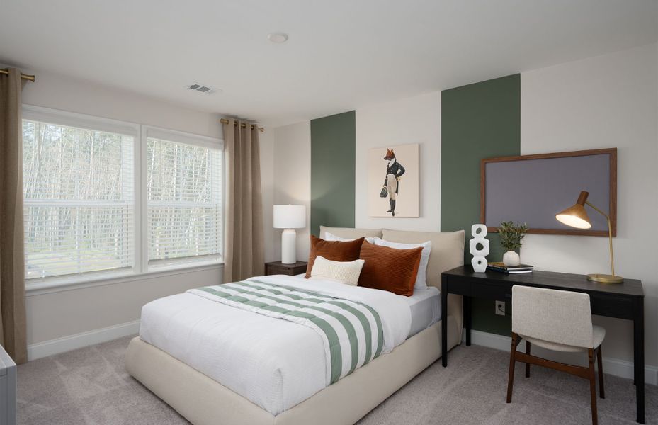 Furnished interior view inside a new home in Waterways, Richmond Hill (Image 26).