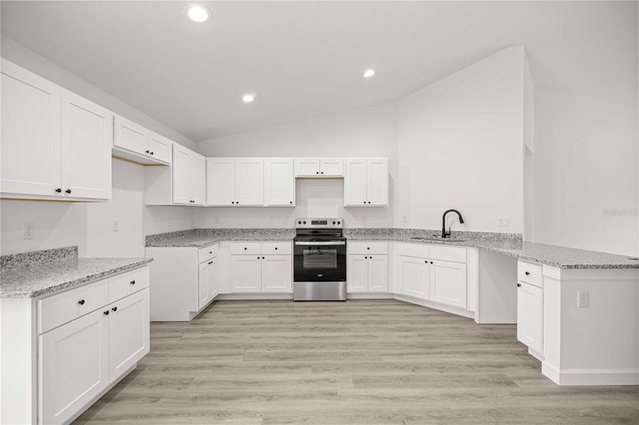 Furnished interior view inside a new home in , Dunnellon (Image 5).