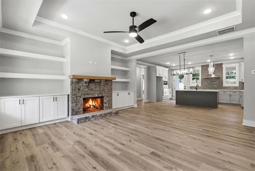 Spacious, unfurnished interior of a new home in , Statham (Image 50).