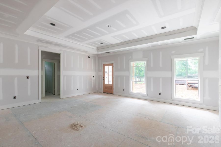 In-progress construction of a new home in , Smyrna, SC (Image 6).