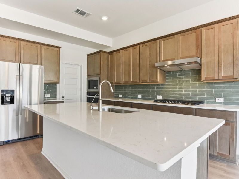Furnished interior view inside a new home in Opal Meadows, Kyle (Image 5).