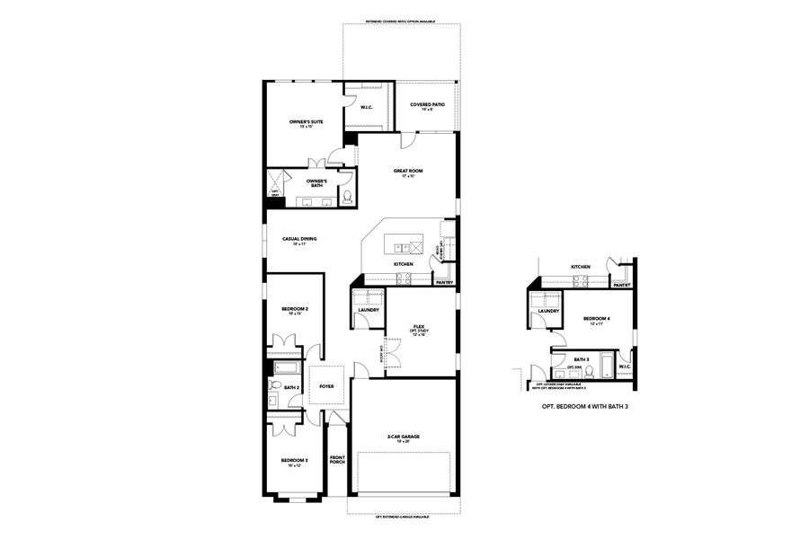 Welcome to the luxurious Aruba plan a single story home brought to you by DRB Homes.