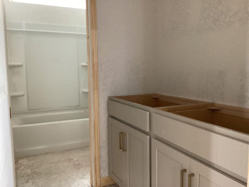 Furnished interior view inside a new home in The Cottages at Lariat, Liberty Hill (Image 12).