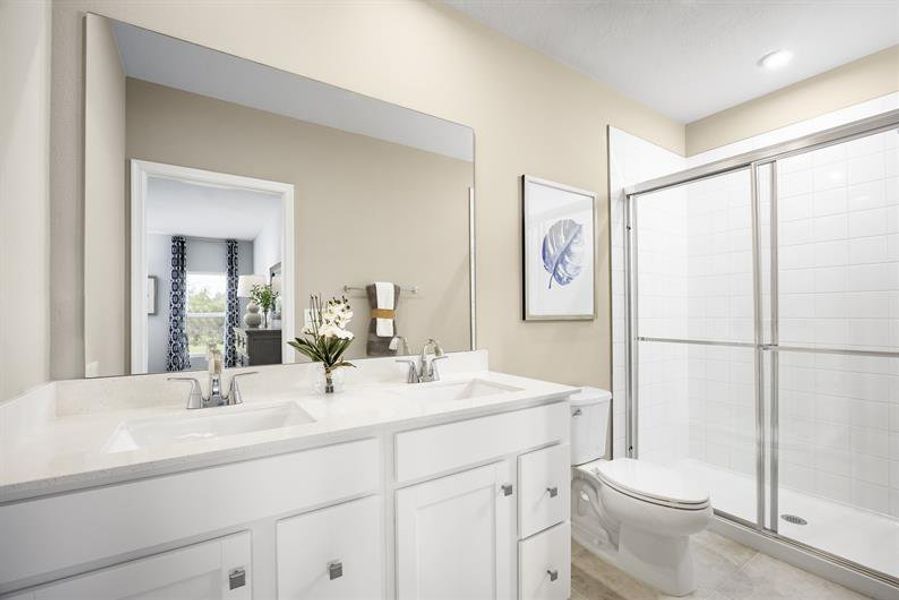 Representative furnished interior of a home built from the Palm by Ryan Homes in Terra Lago, Indiantown (Image 5).