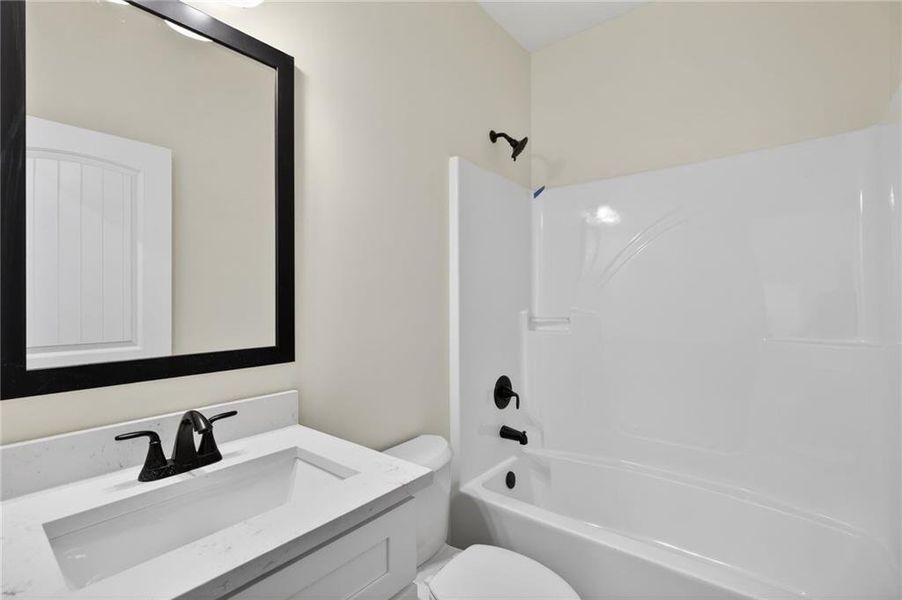 Furnished interior view inside a new home in , Cedartown (Image 14).
