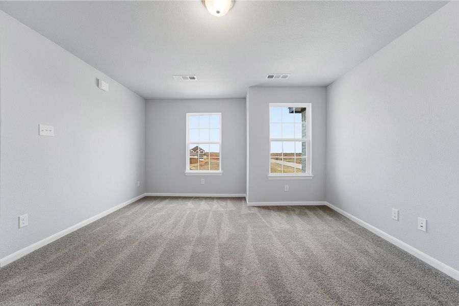 Spacious, unfurnished interior of a new home in Saddlebrook Estates, Waxahachie (Image 17).
