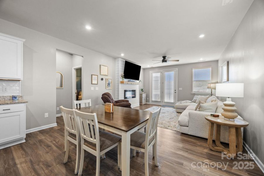 Furnished interior view inside a new home in The Meadows at Asbury Ridge, York (Image 6). Furnished interior view inside a new home in The Meadows at Asbury Ridge, York (Image 6).