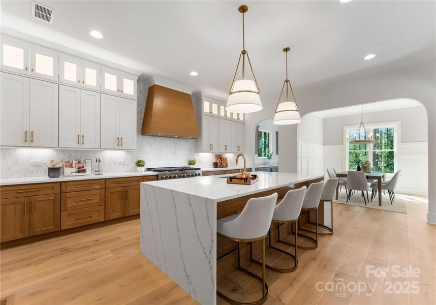 Furnished interior view inside a new home in , Denver (Image 28).