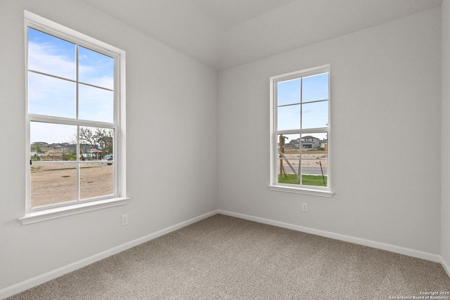 Spacious, unfurnished interior of a new home in Hunter's Ranch, San Antonio (Image 13). Spacious, unfurnished interior of a new home in Hunter's Ranch, San Antonio (Image 13).