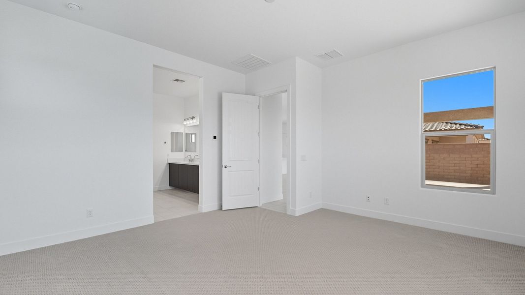Furnished interior view inside a new home in Hacienda at Estrella, Goodyear (Image 30).